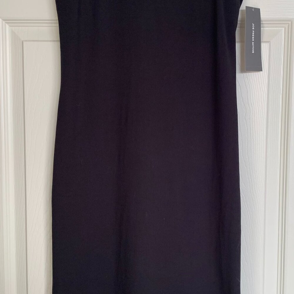 Long Black Tank Style Dress by Joe Fresh Active